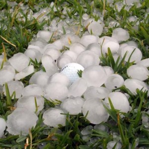 Golf ball sized hail can wreak havoc on your roof.