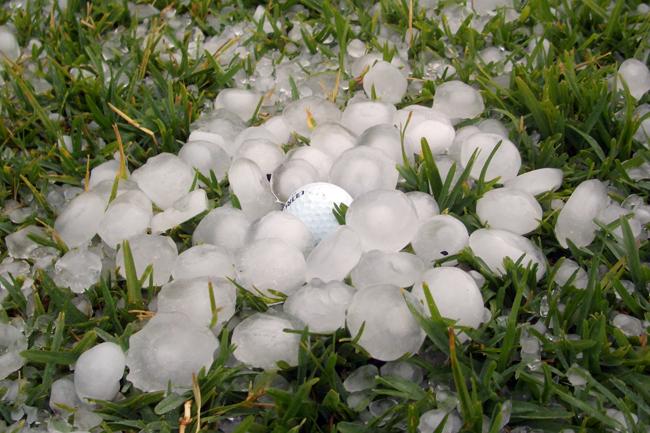Golf ball sized hail can wreak havoc on your roof.