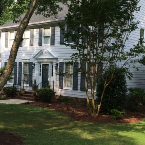 Belk Builders Hardie® Plank Siding replacement project in South Charlotte Matthews NC area