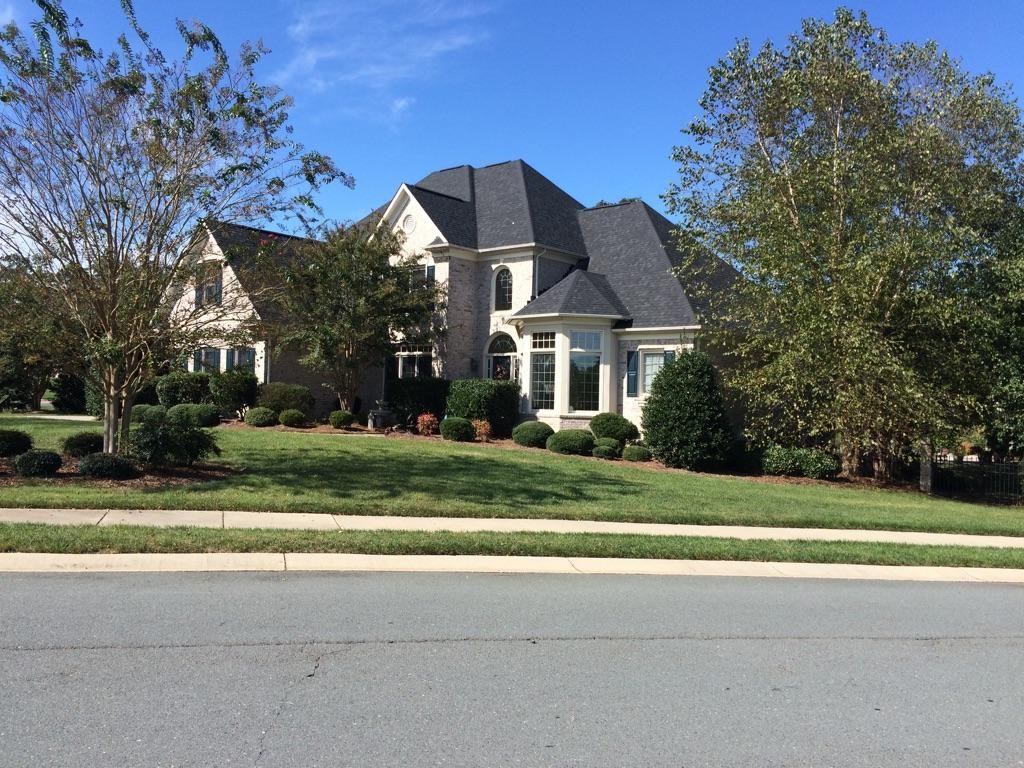 Completed roof replacement by Belk Builders in Waxhaw NC