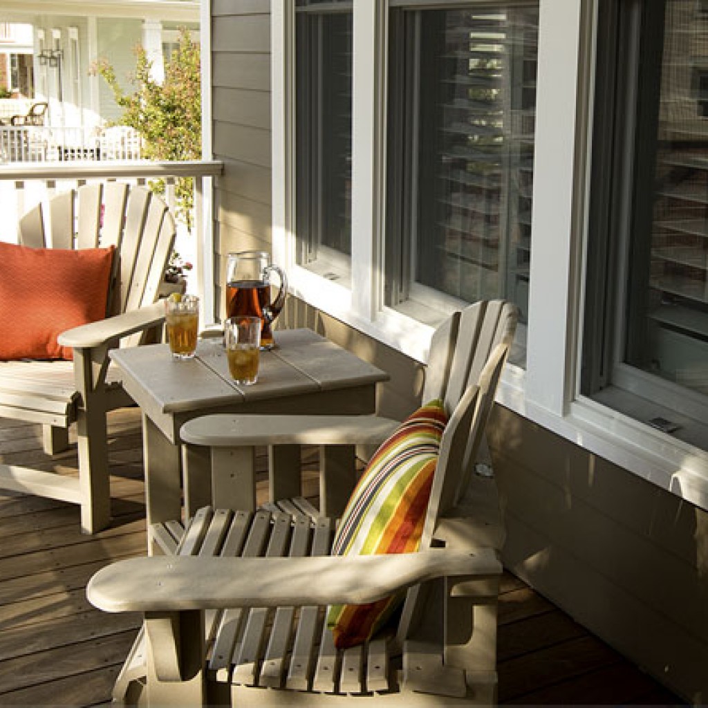 Hardie® Trim porch and windows