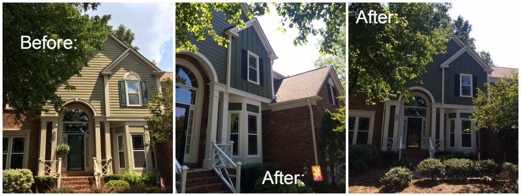 before-and-after-south-charlotte-Hardie® Plank-installation-by-belk-builders