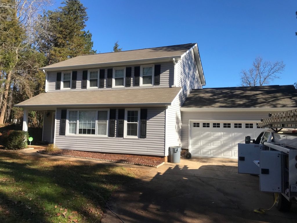 Mint Hill Vinyl siding Mastic Belk Builders