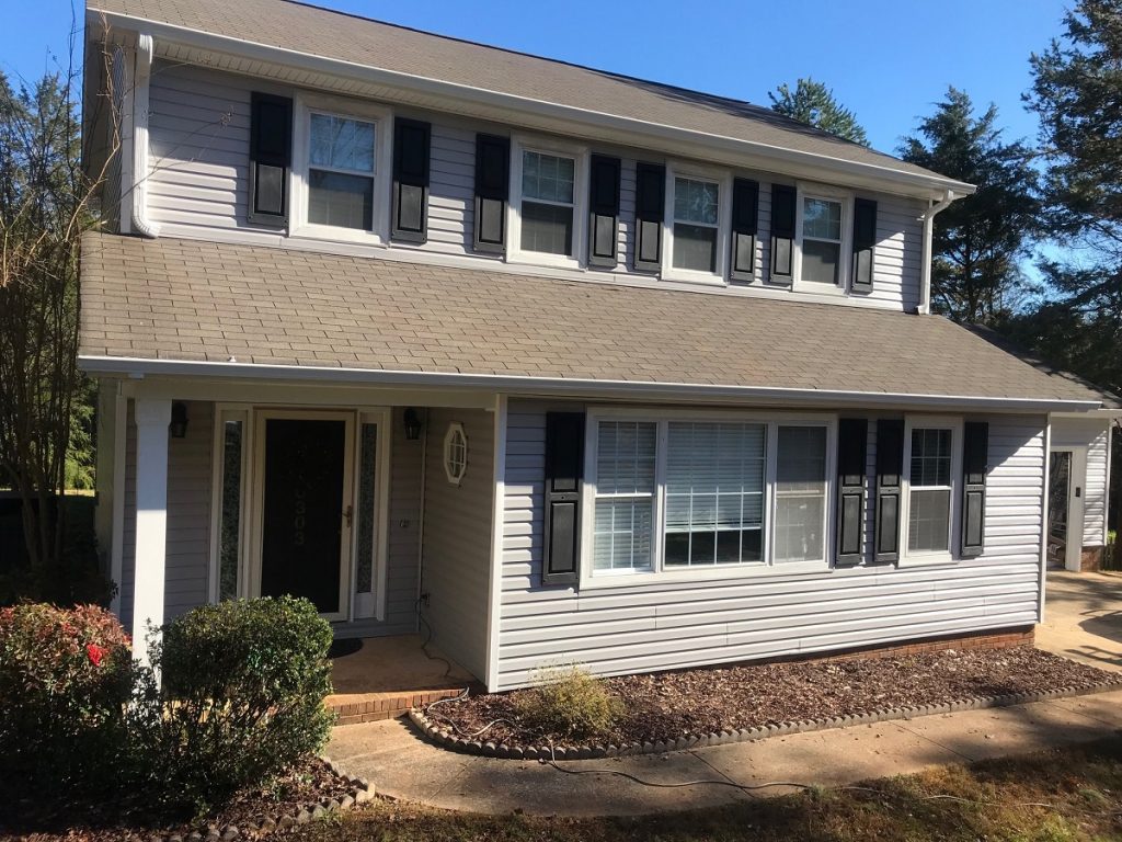 Mint Hill Vinyl siding Mastic Double 5 by Belk Builders