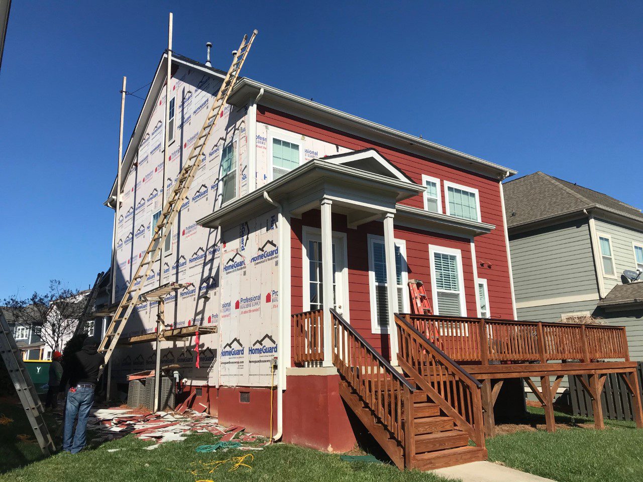 removing certainteed siding