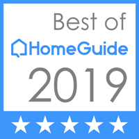 Best of HomeGuide, 2019, five stars. Opens in a new tab.