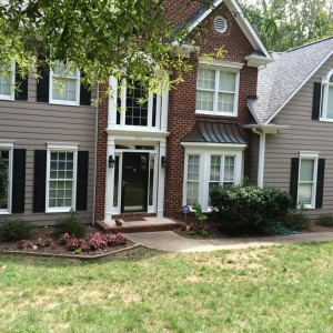 Hardie Plank ColorPlus siding replacement by Belk Builders