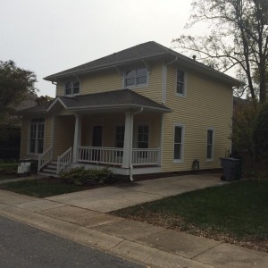 New roof on Dilworth home by Belk Builders