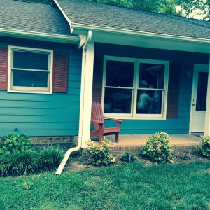 Before window replacement project: