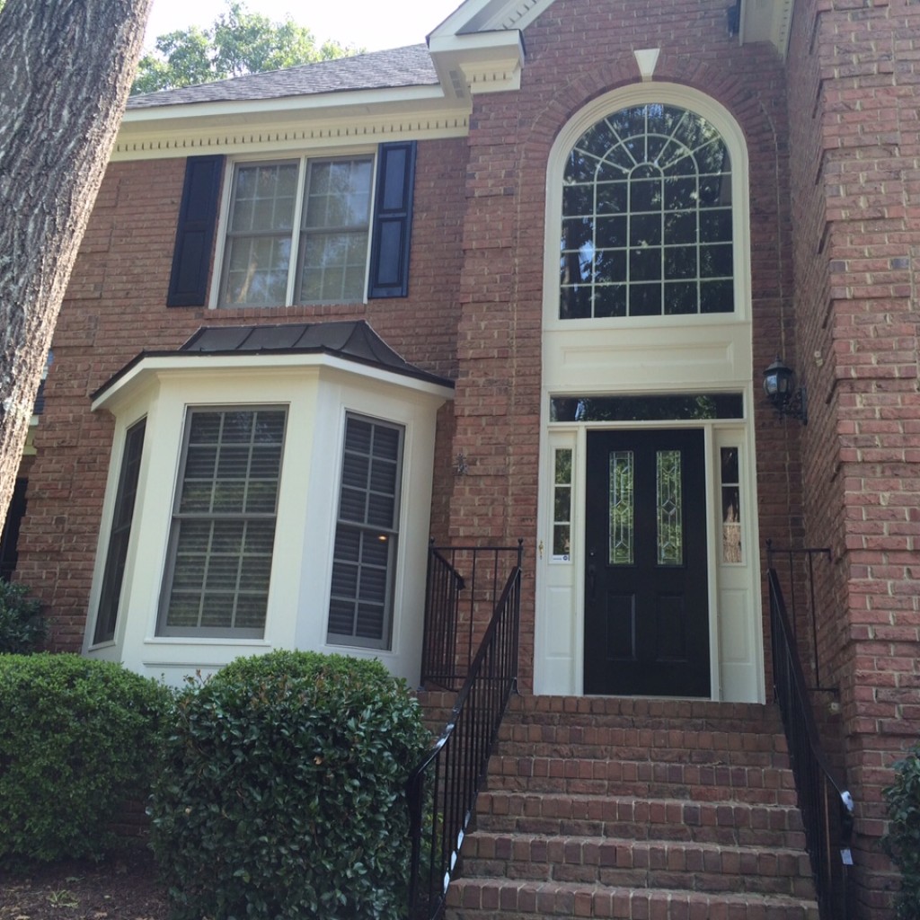 Belk Builders installed Hardie® Plank siding on this Huntersville, NC, and painted it to suit the homeowner's needs.