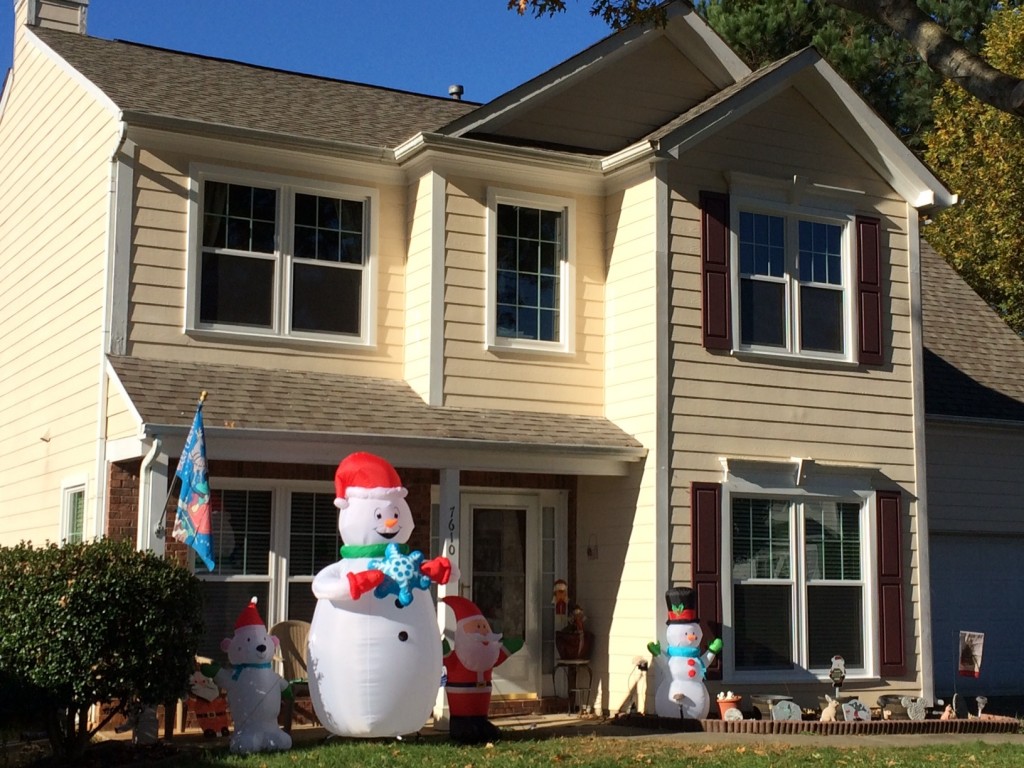 Huntersville, NC, window installation by Belk Builders