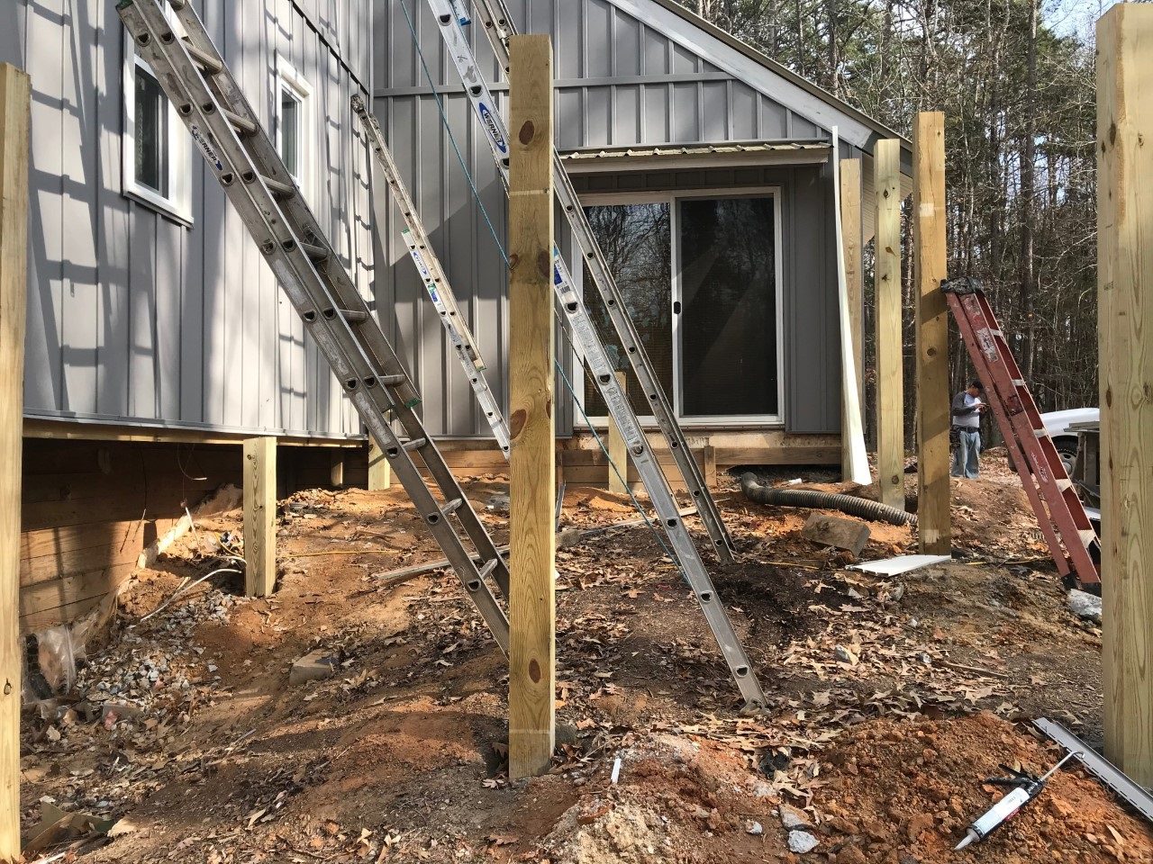 Edgemoor SC insulated vinyl board and batten siding installation