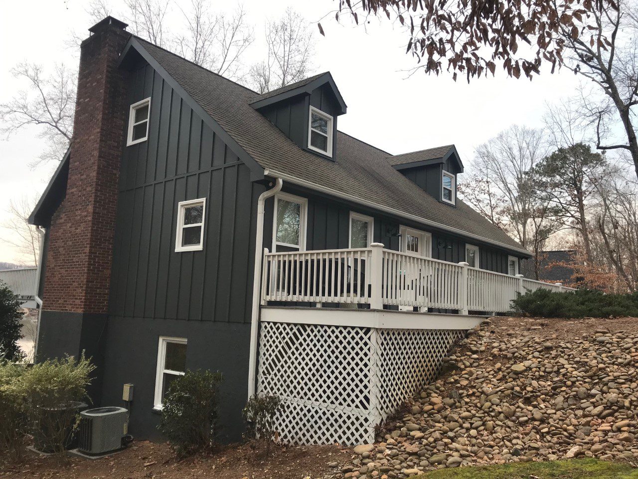 Badin Lake siding replacement