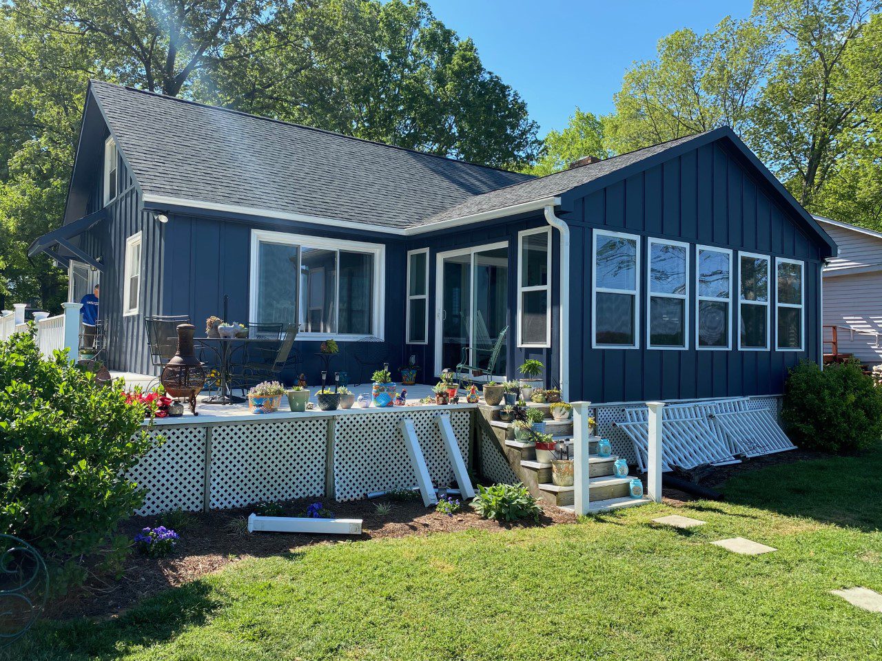 NC Lake Side siding installers High Rock Lake