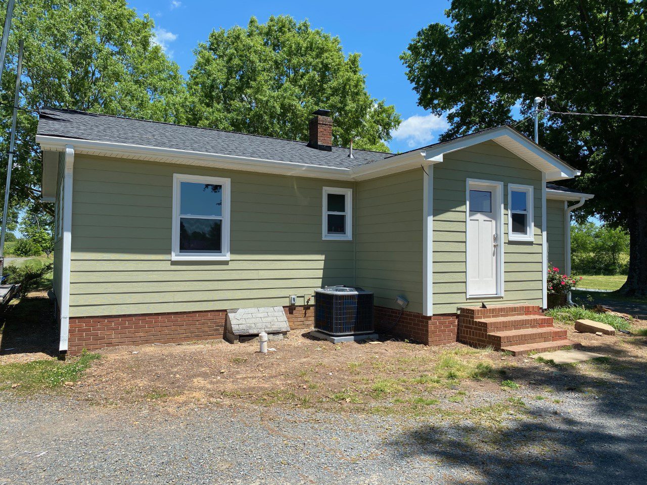 new Hardie® Plank siding and windows Albemarle NC