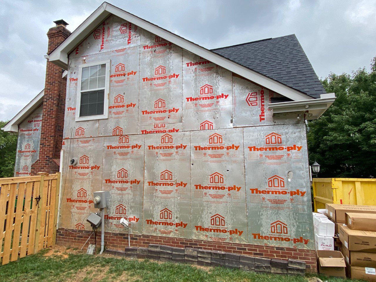 all masonite removed