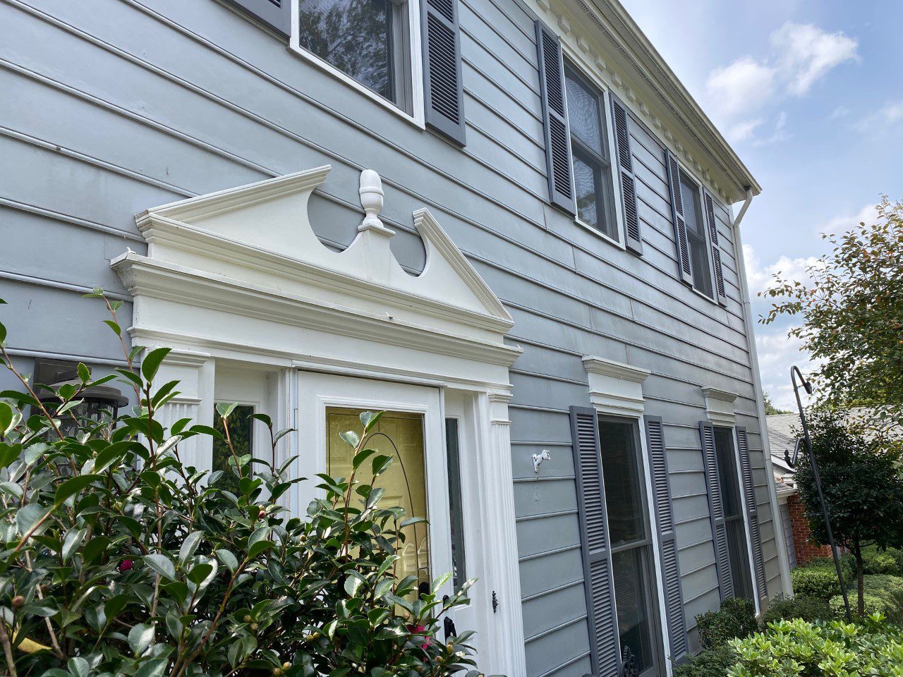 front porch before