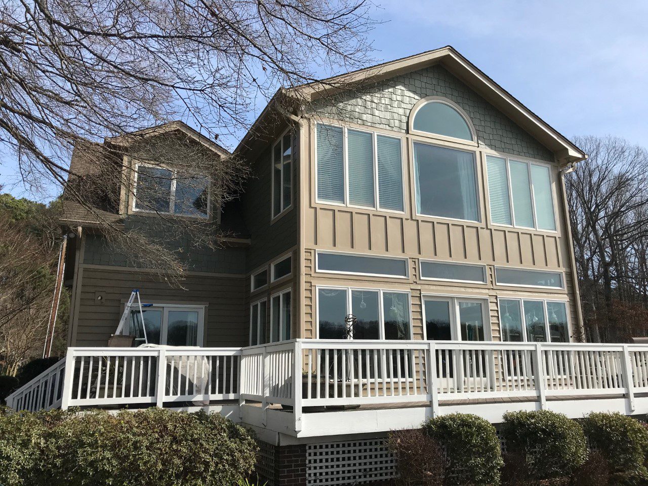 mooreville nc lakeside Hardie® Plank siding installation