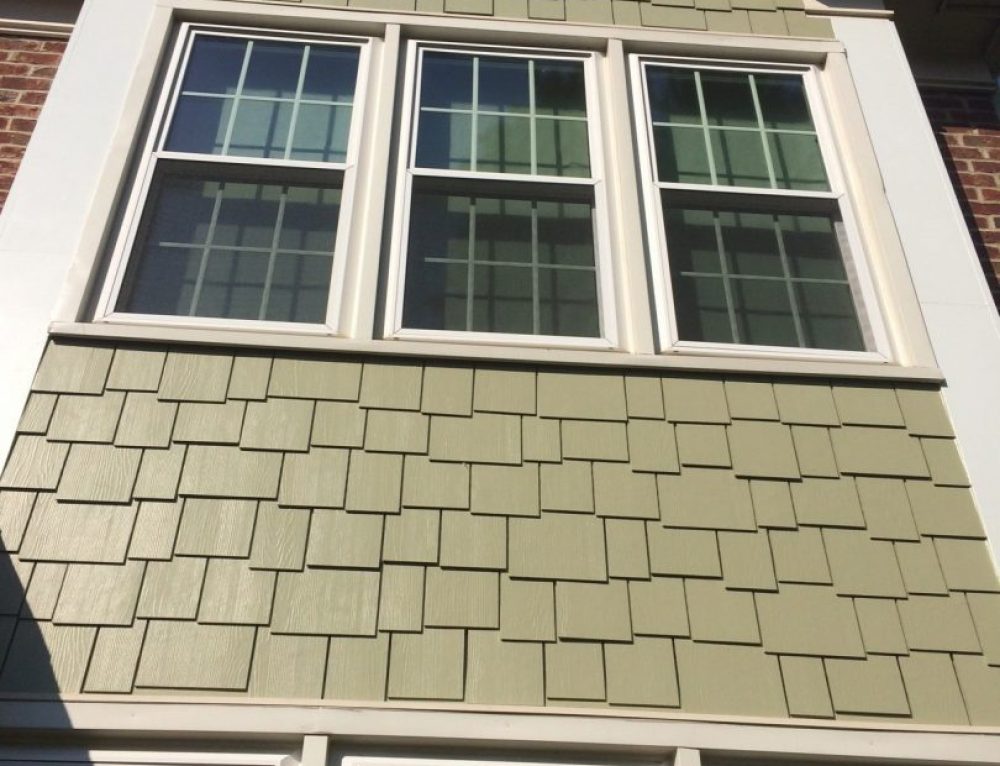 South Charlotte Duplex New Mastic Vinyl Siding from Belk Builders