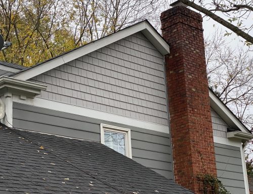 The Cedar Shake Look without the Hassle: South Charlotte Home Gets Gable Update