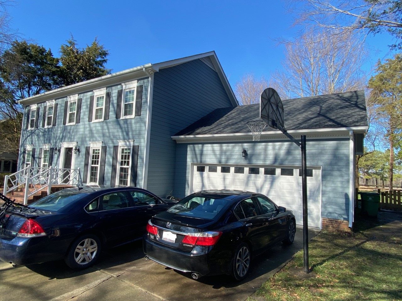 booth bay blue Hardie® Plank colorplus siding south charlotte