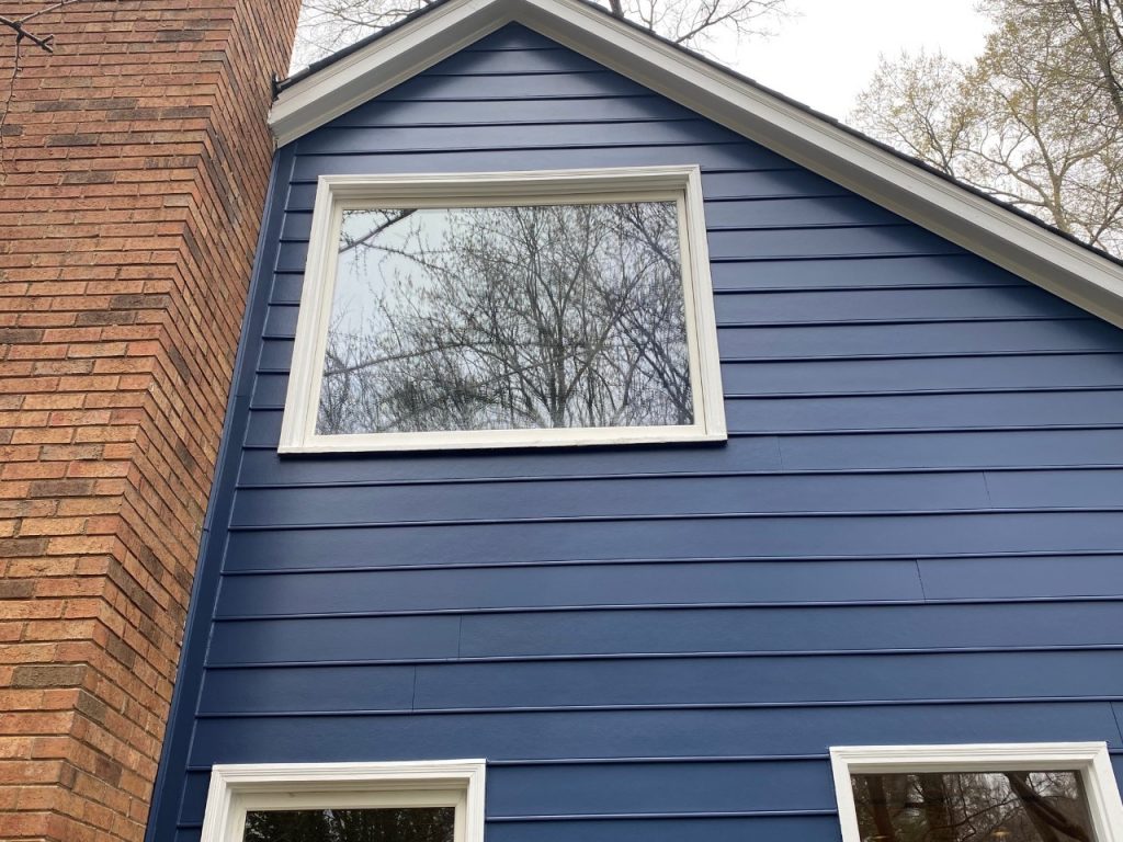 new roof and Hardie® Plank siding for the win