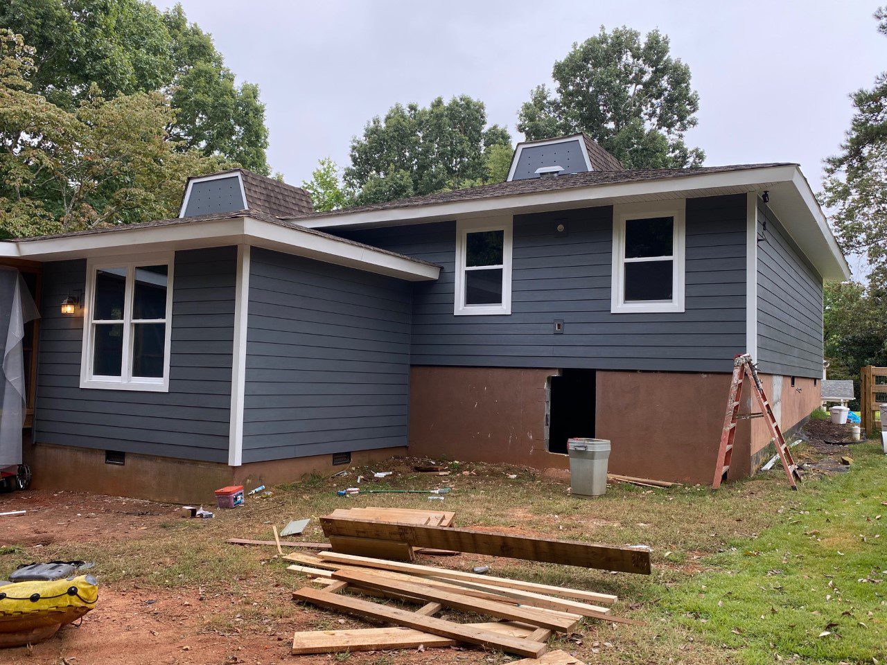 tega cay during project Hardie® Plank