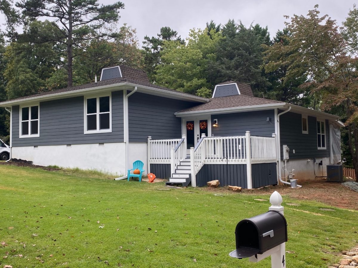 Tega Cay Home Receives Total Exterior Makeover From Belk Builders.