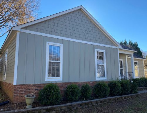 Hardie® Plank Board and Batten Siding Creates High Curb Appeal for Huntersville Home
