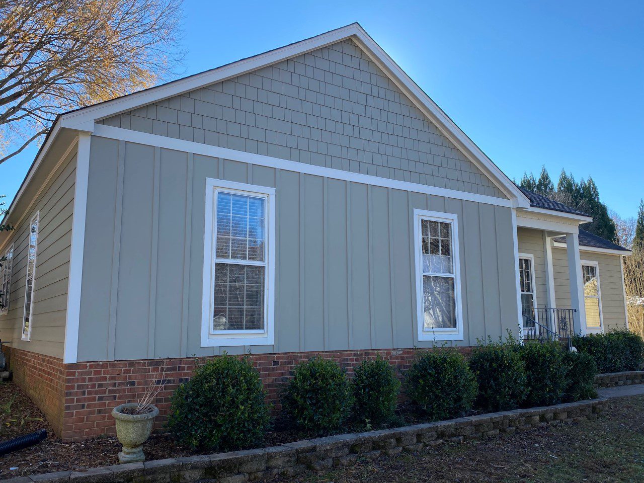 Hardie® Plank siding installation in huntersville