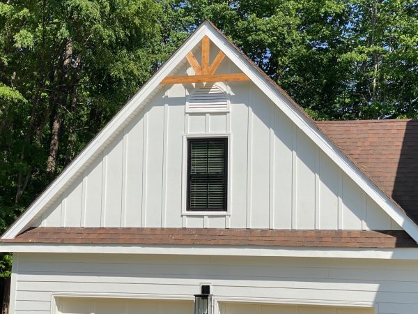 Mixing Hardie® board and batten siding with lap siding Archives - Belk ...