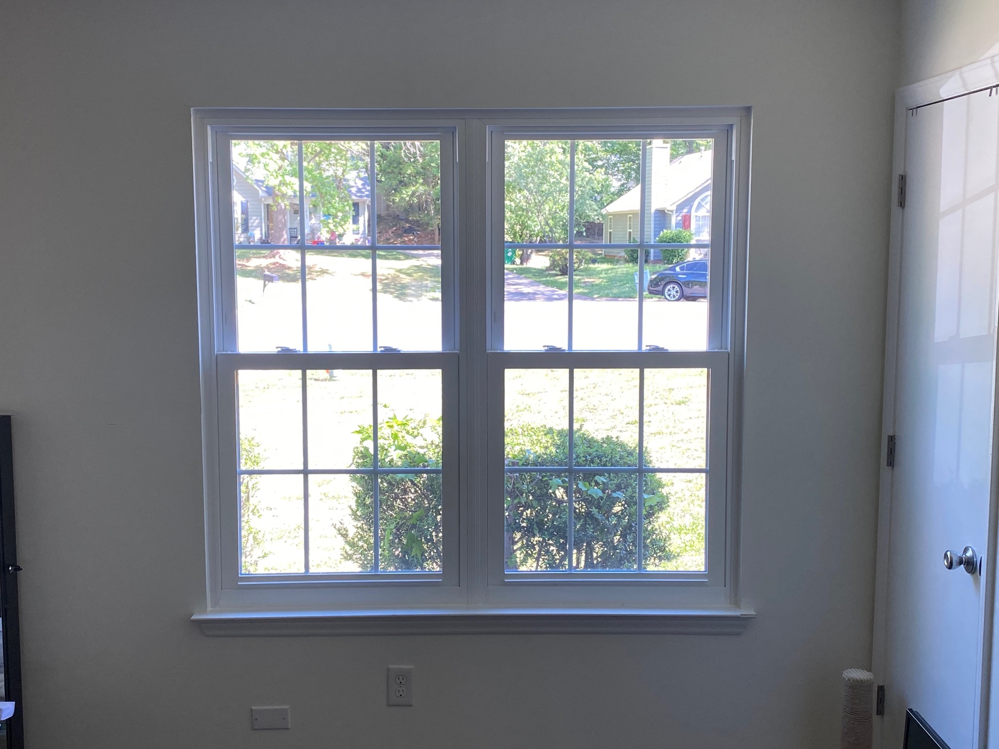 window replacement from Belk Builders from inside home